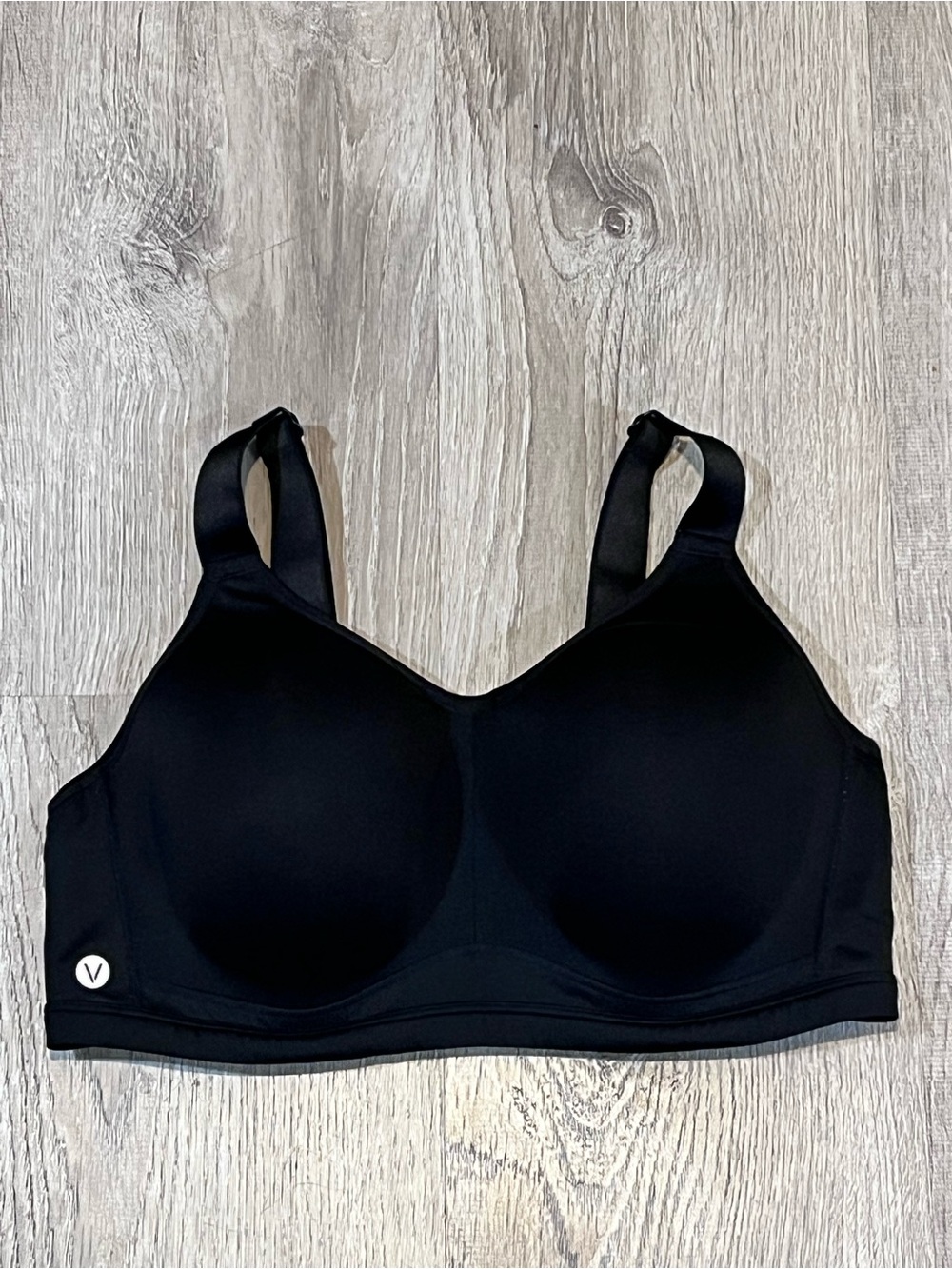 🆕 LIVI Black Sports Bra Lane Bryant Multi Way Straps ALL SOLID Underwire Support